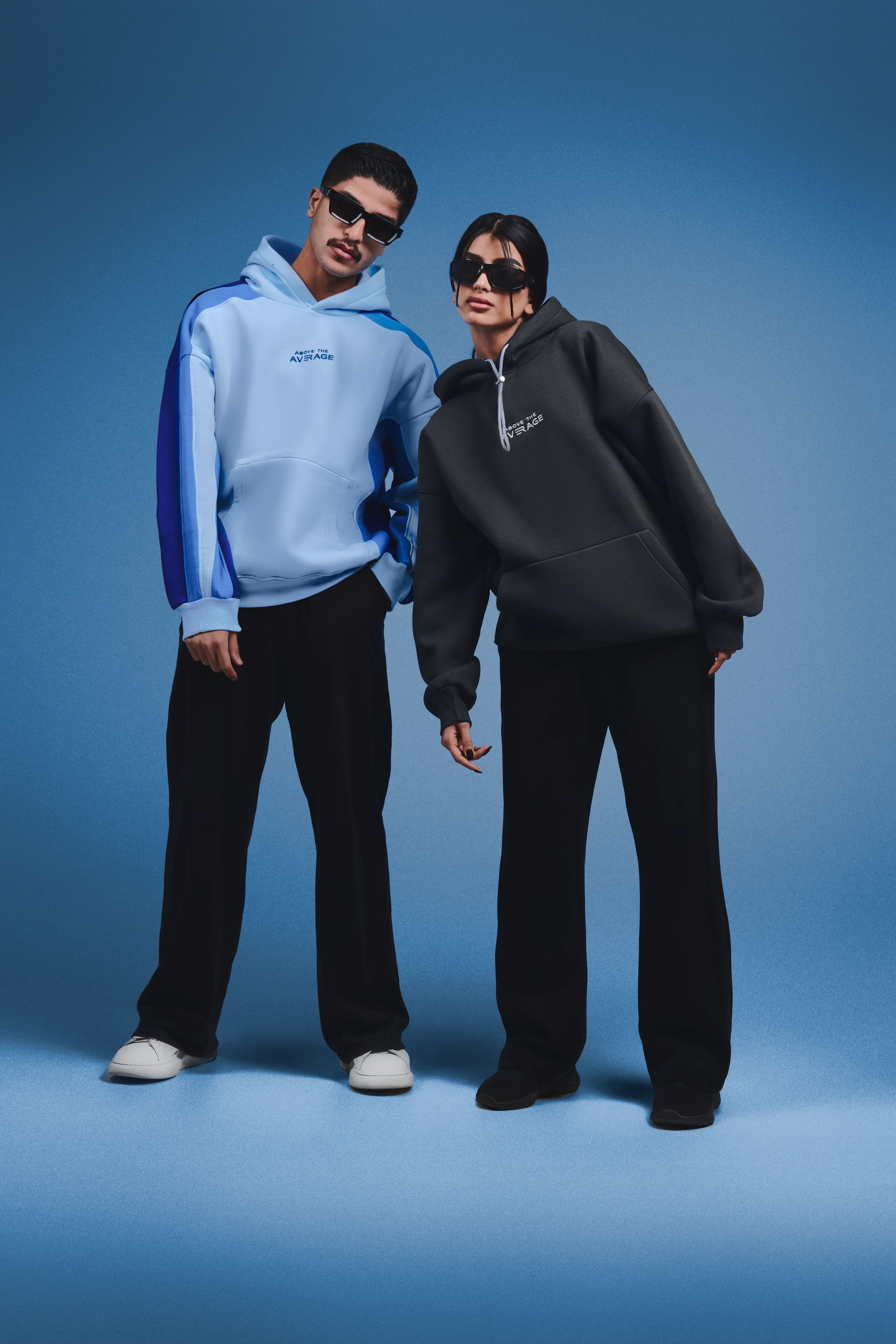 Editorial streetwear portrait