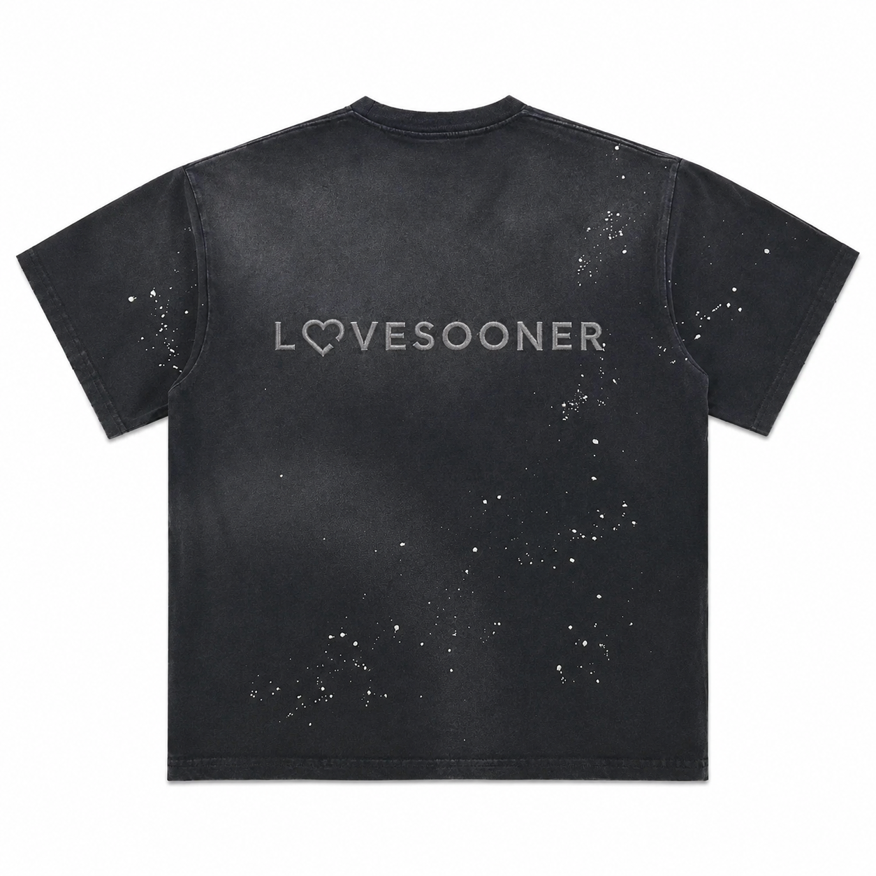 SUNFADE SPLATTER TEE flat back