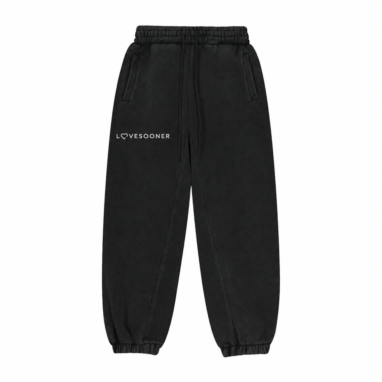 WASHED JOGGER flat front