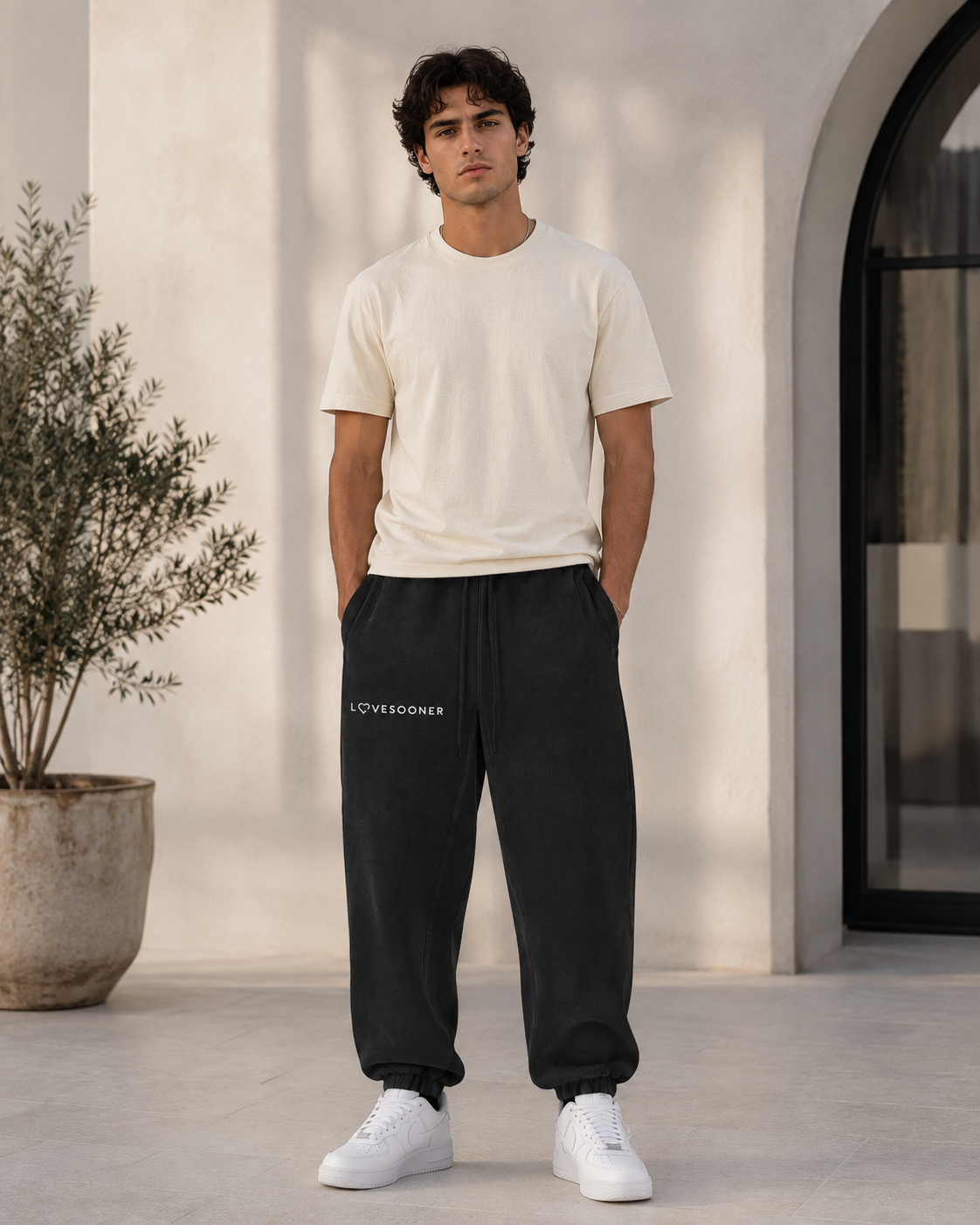 WASHED JOGGER male editorial