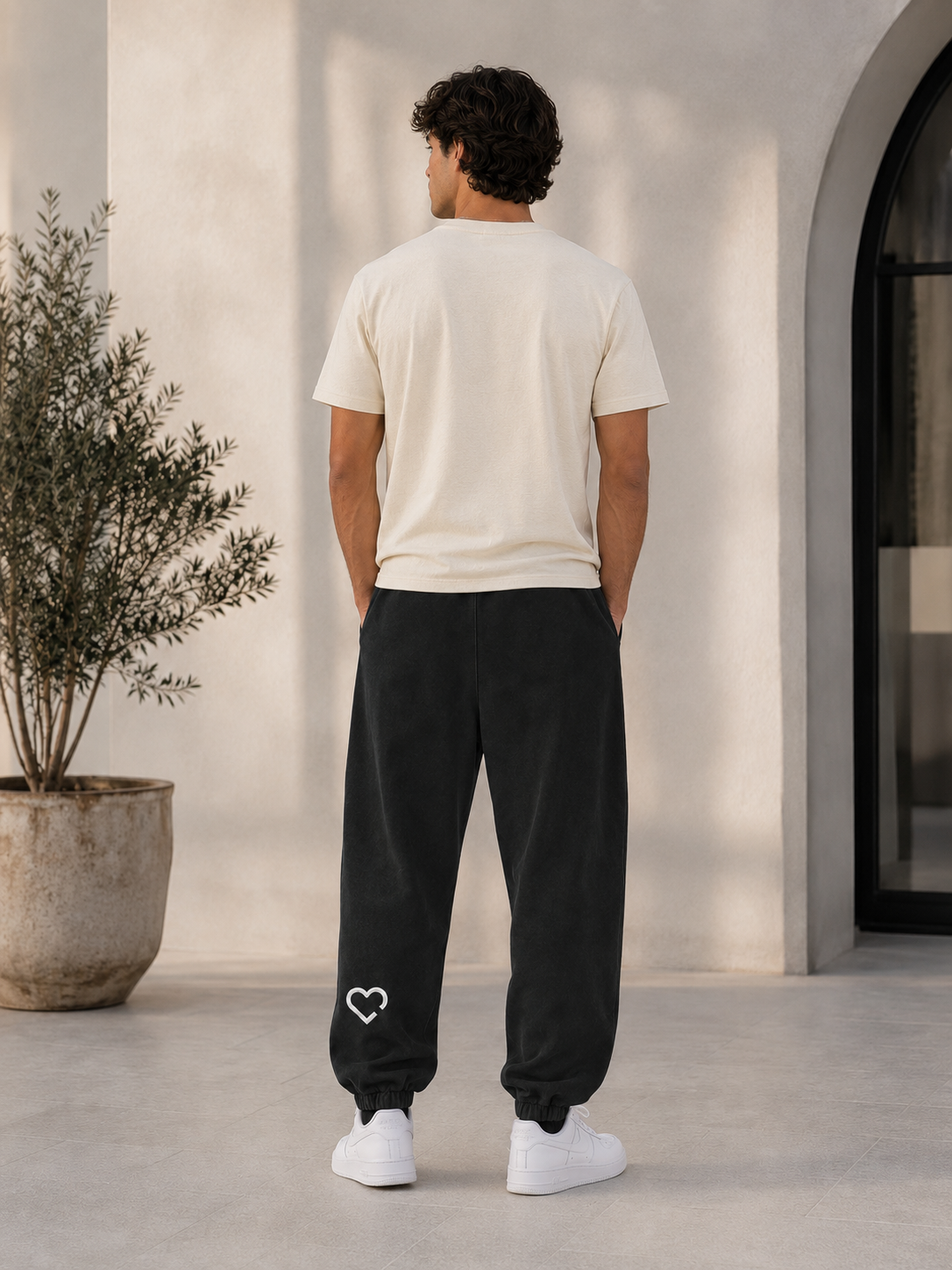 WASHED JOGGER male editorial