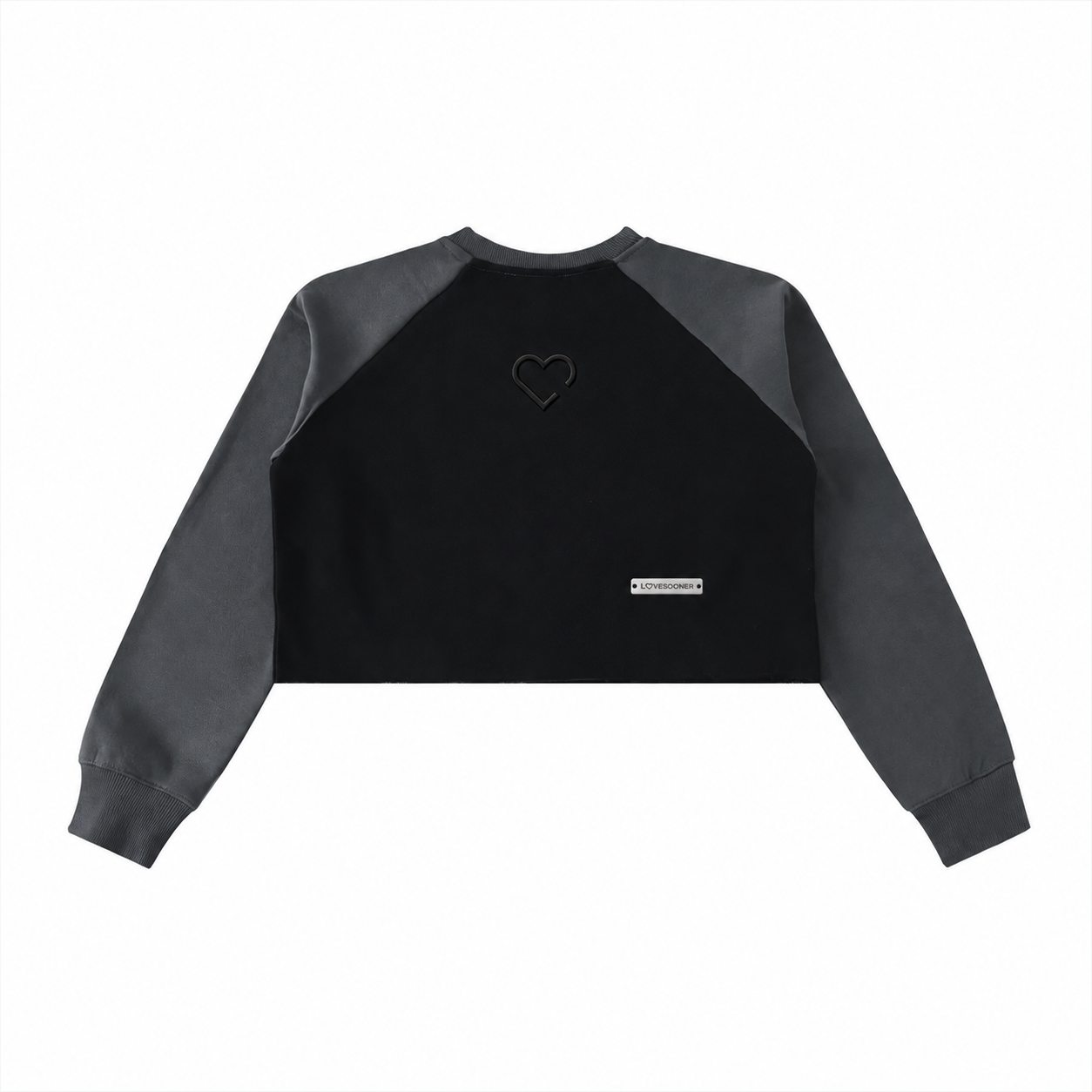 RAW-HEM RAGLAN flat back