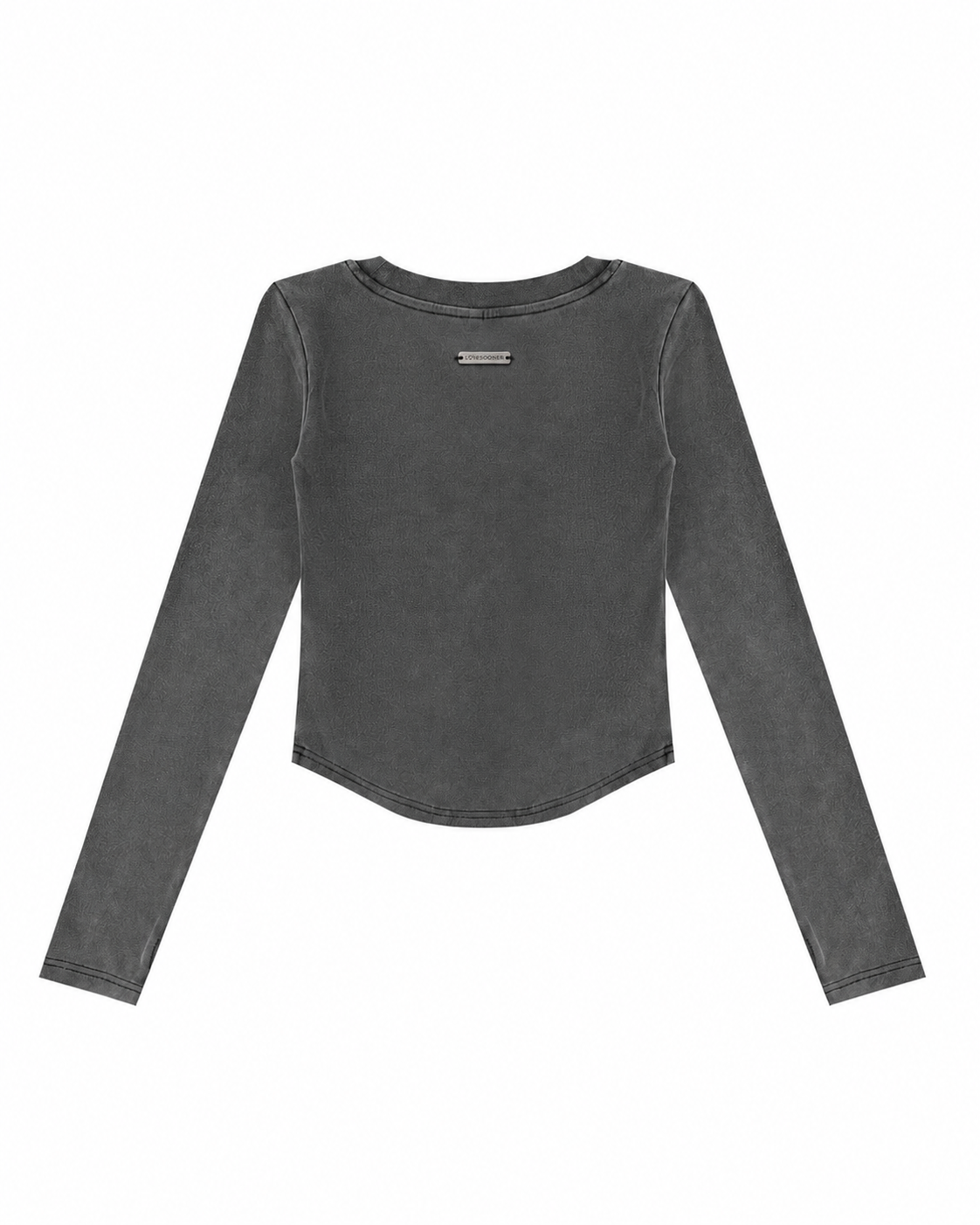 FITTED LONG SLEEVE flat back