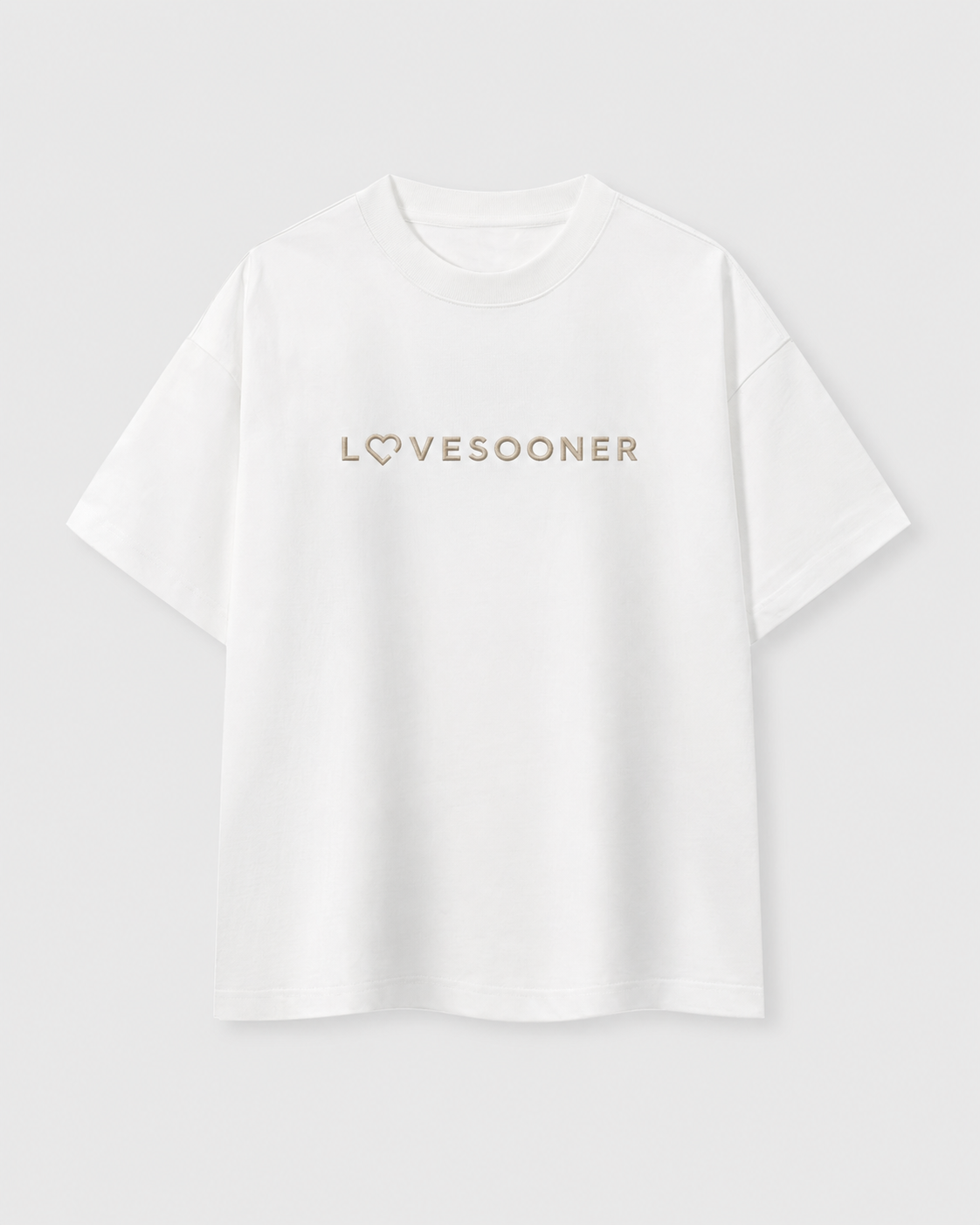 HEAVYWEIGHT BOXY TEE flat front